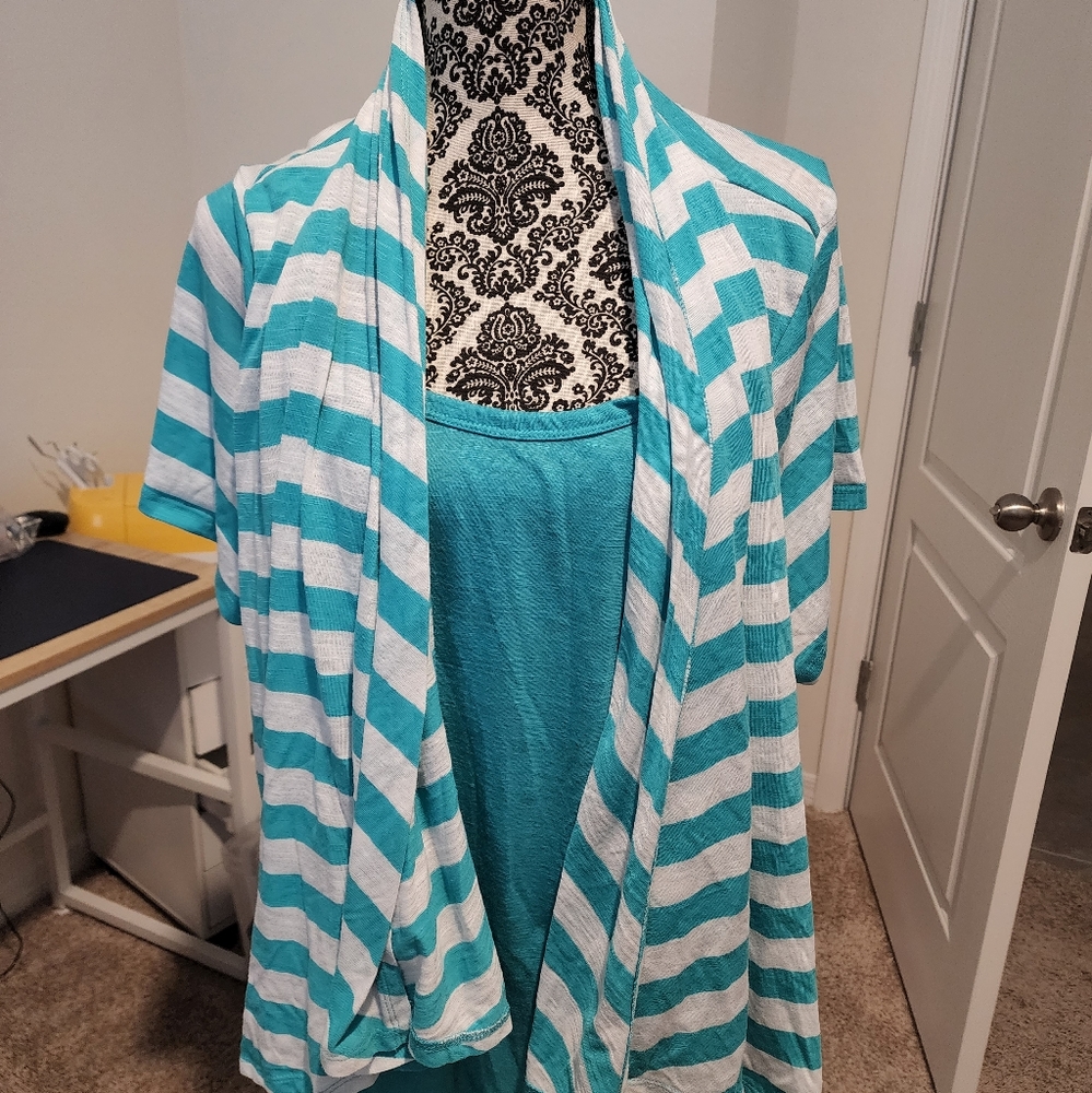 Shirt & Cardigan